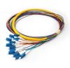 sc/apc 12 fibers single-mode bunch fiber optic pigtail  pvc/lszh
